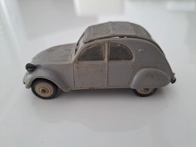 Miniature Norev Citroën 2CV Kodak - Plastique 1/43 - 1963