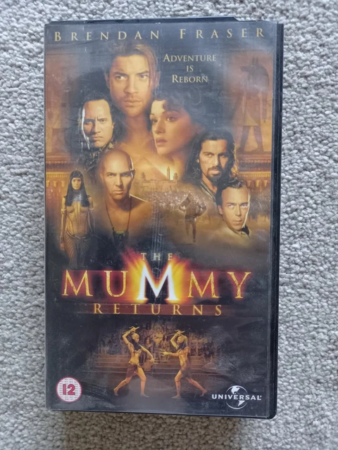 VINTAGE THE MUMMY Returns 2001 Vhs Cassette Movie PAL version £5.43 ...