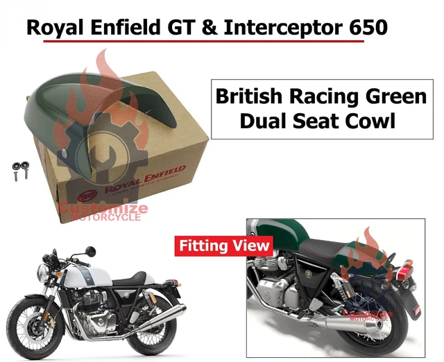 ROYAL ENFIELD INTERCEPTOR 650 & Continental GT 650 "Dual Seat Cowl