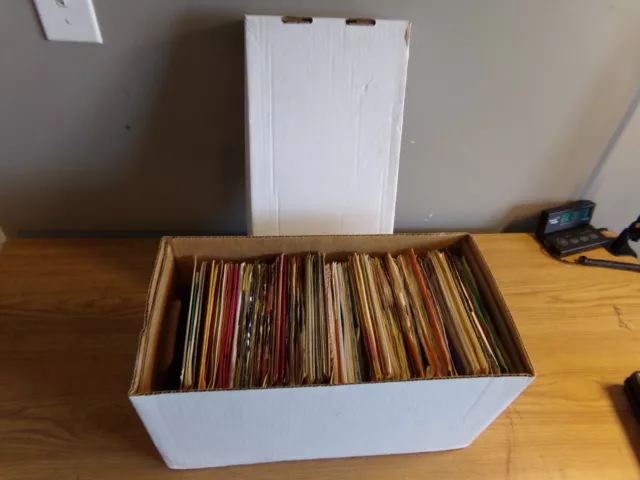 45 Rpm Records 1960'S-70'S Lot Of 160