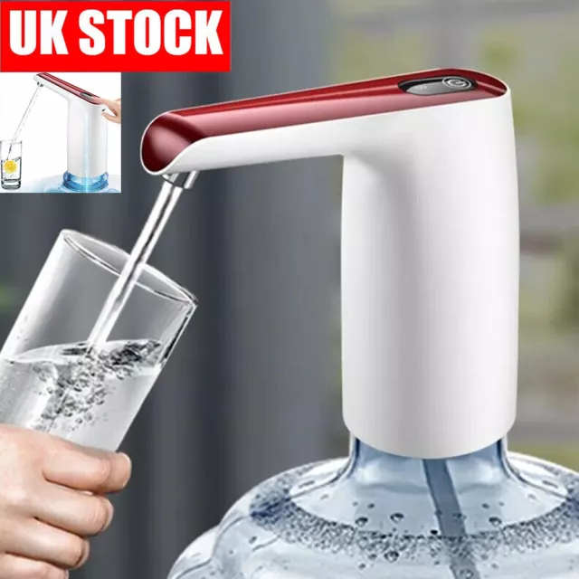 Electric Water Bottle Pump USB Rechargeable Automatic Drinking Water Dispenser