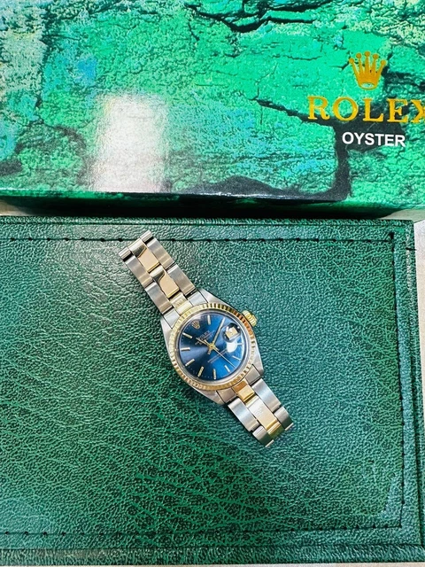 Authentic ROLEX OYSTER PERPETUAL DATEJUST Ref 6917 Two Tone Ladies Wristwatch Authentic ROLEX OYSTER PERPETUAL DATEJUST Ref 6917 Two Tone Ladies Wristwatch