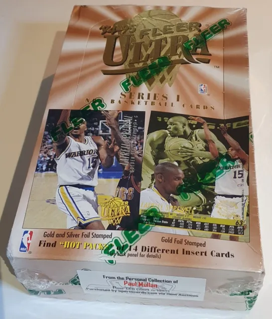 1994-95 Fleer Ultra Basketball Series 1 Box CEO COLLECTION - Factory Sealed