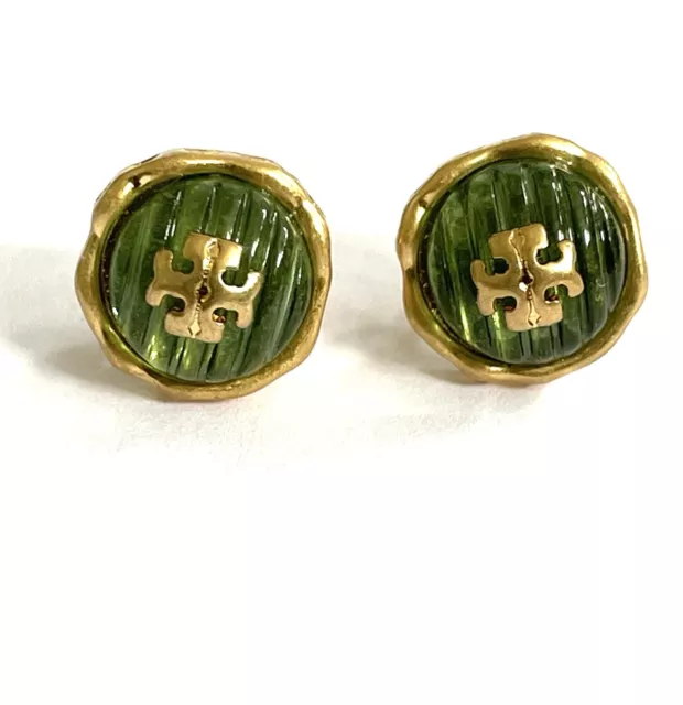 Tory Burch Gold Plated stud earrings. Brand New.