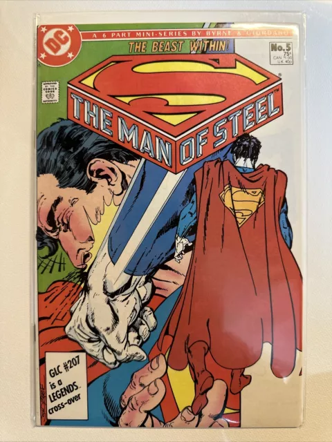 Superman: The Man of Steel #5 von 6 (Vol.1) DC US Comics 1986