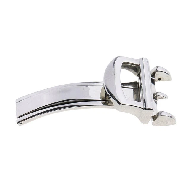 Stainless Steel 16mm Double Folding Clasp for Watch Band