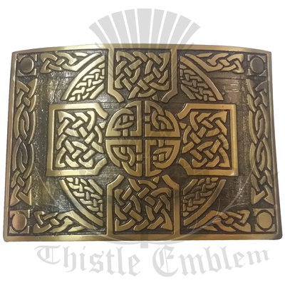 Cardo Hs Uomo Celtic Knot Cintura Kilt Fibbia Antico Scozzese Fibbie Cardo Emblema 