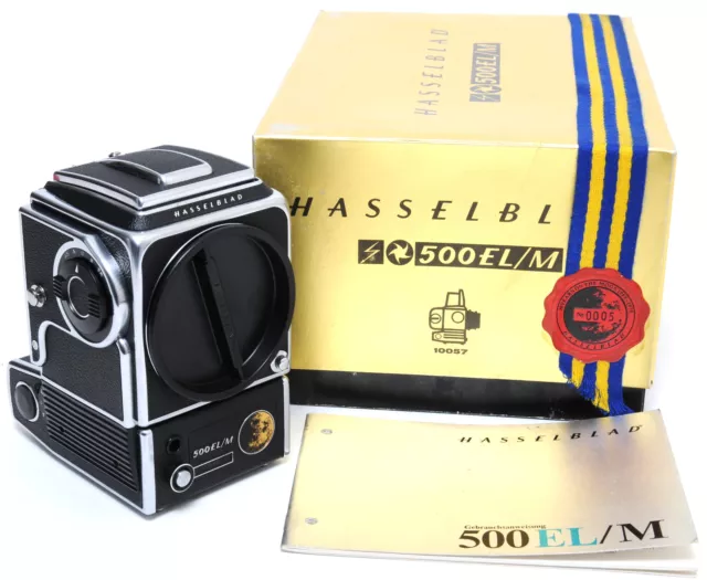 Hasselblad 500 EL/M body Edition 10 Years on the moon  boxed !! not -  tested!!