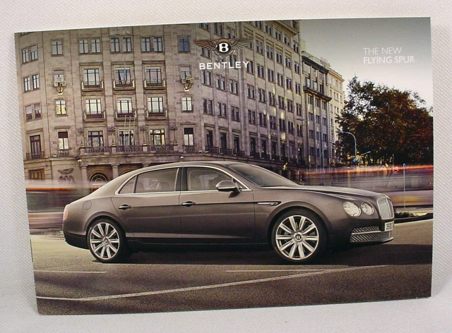 Bentley Motors - The New Flying Spur W12 Sales Brochure - Original