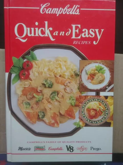 Campbells Quick and Easy Recipes - Hardcover By Campbells