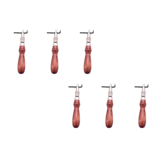 6X Solid Adjustable Pro Stitching Groover And Creasing  Beveler Leathercrafrrr