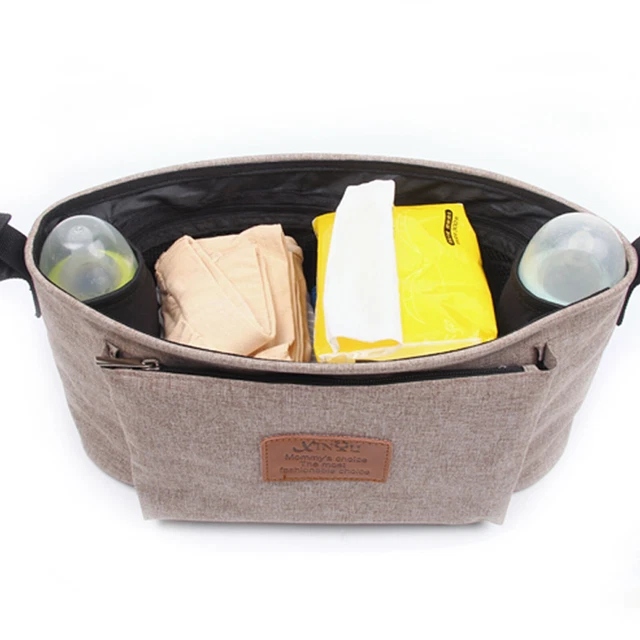 Baby Stroller Organizer Storage Buggy Pram Pushchair Mummy Bag Bottle Holder US