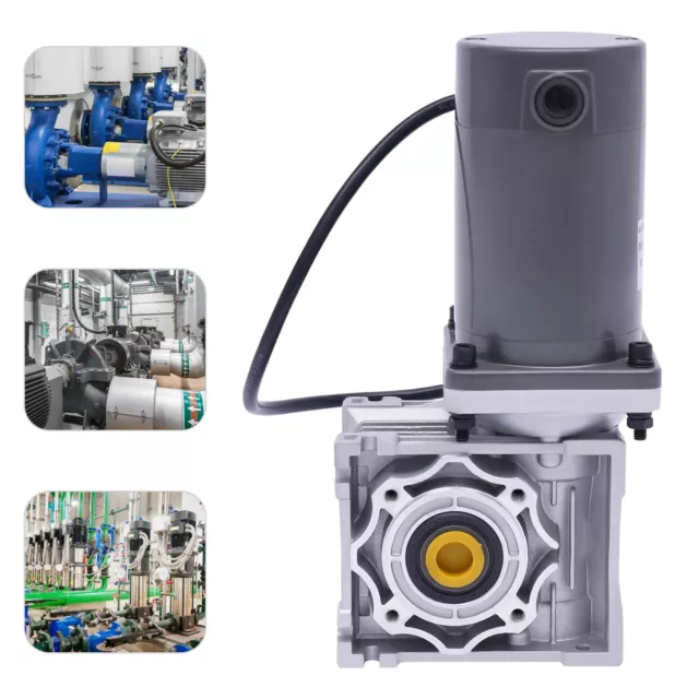 120W DC12V Worm Gear Reducer Gearbox Electric RV Gear Motor High Torque 1800RPM