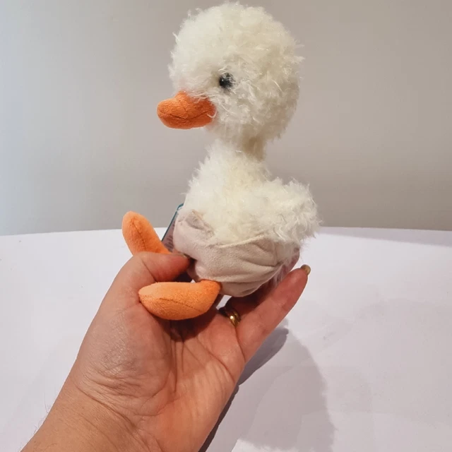 NEW JELLYCAT QUACKQUACK Duckling Duck Soft Toy Plush BNWT chick £39.99