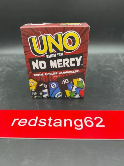 UNO Show 'Em No Mercy!! SEALED🔥Card Game! BRAND NEW! Tik Tok