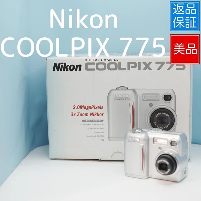 Nikon COOLPIX 775 デジカメ 美品 a4254 Amazon.com : Nikon Coolpix 775 2MP Digital Camera with 3x