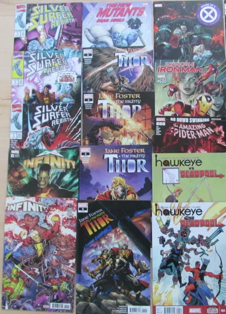 Recent Lot- 45 Marvel Comics: Thor, Spider-Man, Hulk, Star Wars, X-Men, Deadpool