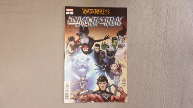 War of the Realms: New Agents of Atlas #1 Lots of 1st Appearances Marvel Comics