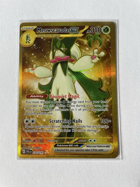 Meowscarada EX 015/193 - Pokémon TCG Paldea Evolved - Holo Double