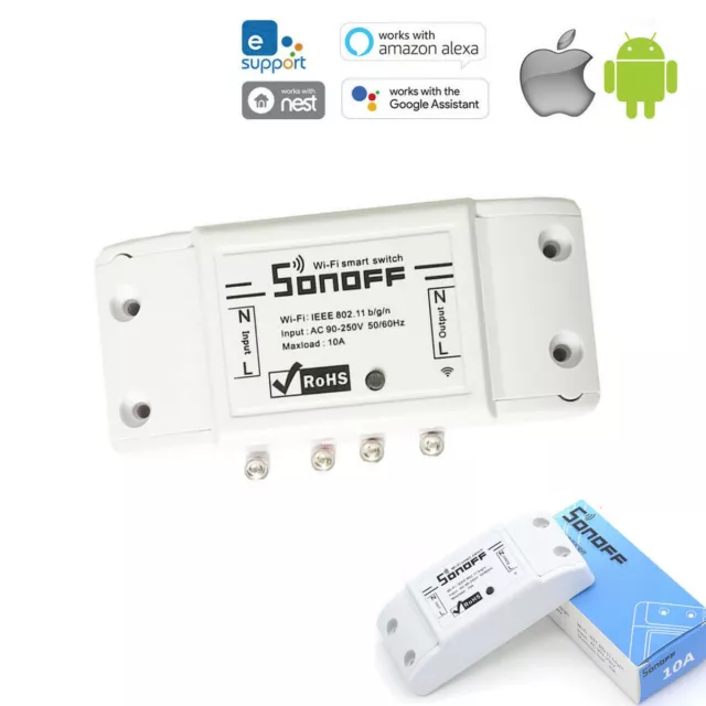 Sonoff Basic Smart Home WiFi Wireless Switch Module for IOS Android APP Ctroller