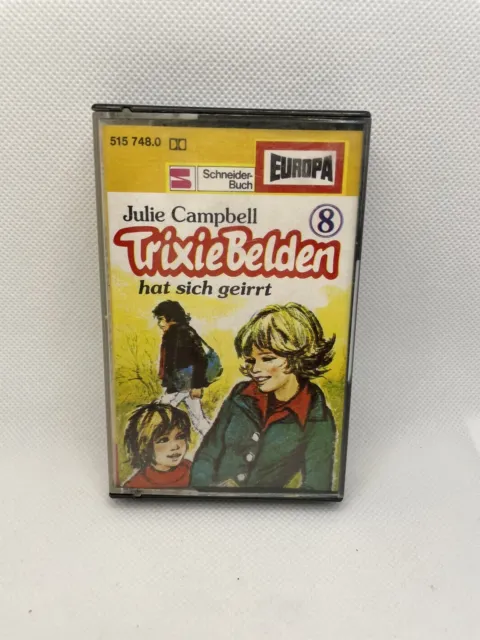 Trixie Belden Kassette Folge 8 Trixie Belden hat sich geirrt Europa Hörspiel