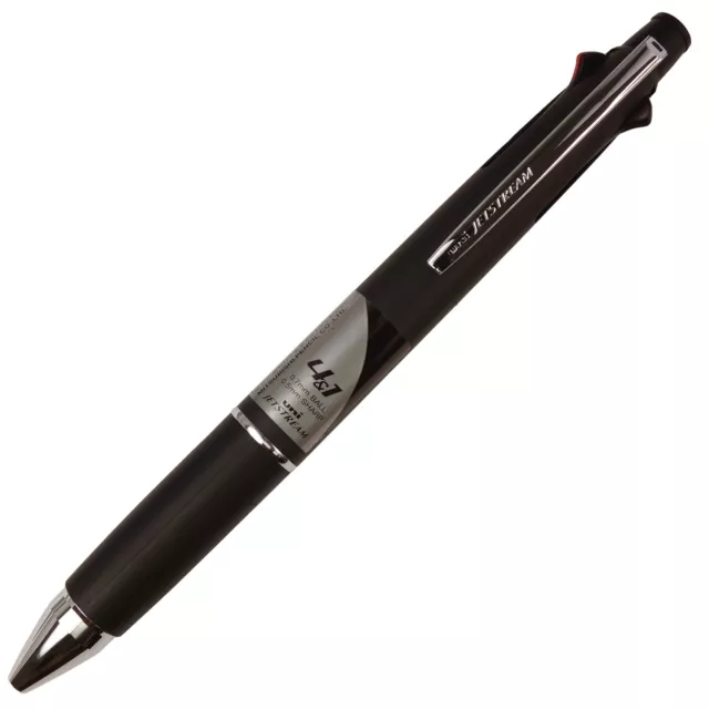 uni JETSTREAM 4&1 Black 0.7mm Ballpoint Multi Pen and 0...