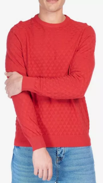 Maglione uomo slim fit maglioncino invernale cardigan cotone girocollo da L XL