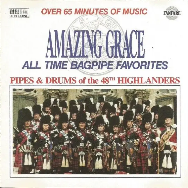Amazing Grace - All Time Bagpipe Favorites - 48th Highlanders (CD) BRAND NEW