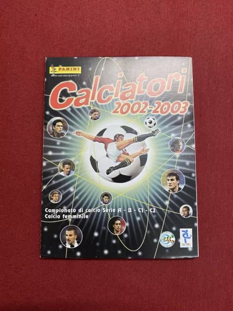 AGGIORNAMENTI - UPDATE SET - per album figurine CALCIATORI PANINI 2002-03 2003