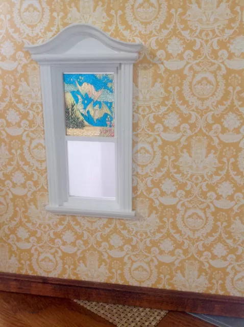 Bats  Dollhouse Miniature  Stained Glass Window Film