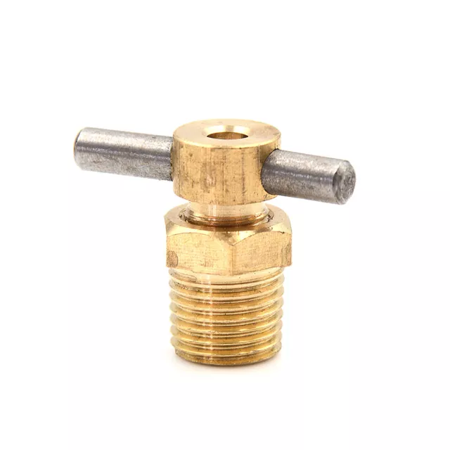 Válvula de drenaje de latón 1/4"" Npt para reemplazo de tanque de compresor de aireHFH7