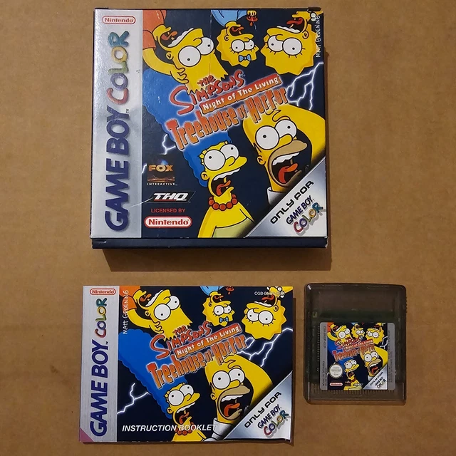 THE SIMPSONS: NIGHT of the Living Treehouse of Horror (Nintendo Game ...