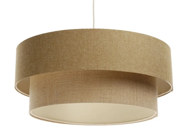 Lampada a sospensione BPS Koncept Duo Classic Elegant giallo senape, beige-marrone 40 cm