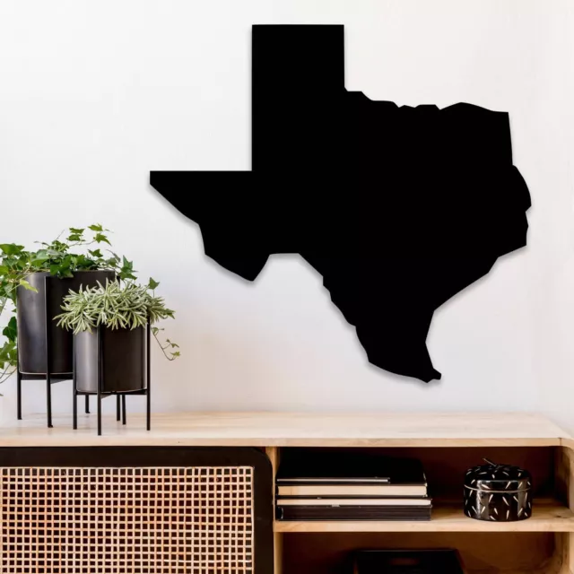 Wall Art Home Decor Metal Acrylic 3D Silhouette Poster USA Texas State