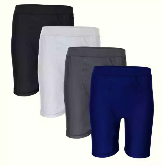 Premium Mens Compression Shorts Base Layer Thermal Sports Skins Boxer Gym Shorts