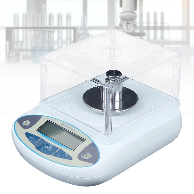 ANALYTICAL BALANCE LAB Digital Electronic Precision Scale 1mg 500g x 0 ...