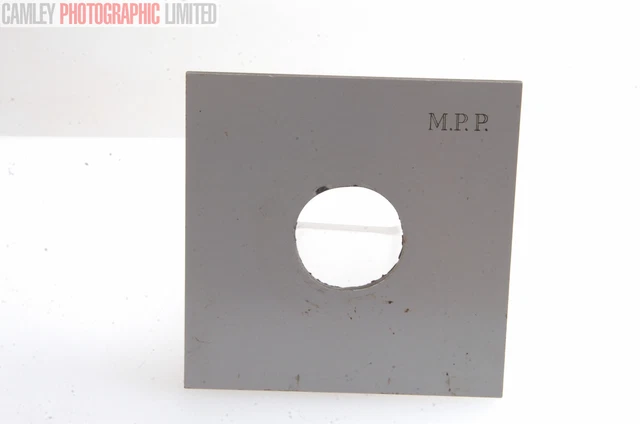 Tablero de lente MPP con orificio de 33 mm de diámetro. Clasificado: EXCELENTE [#8612]
