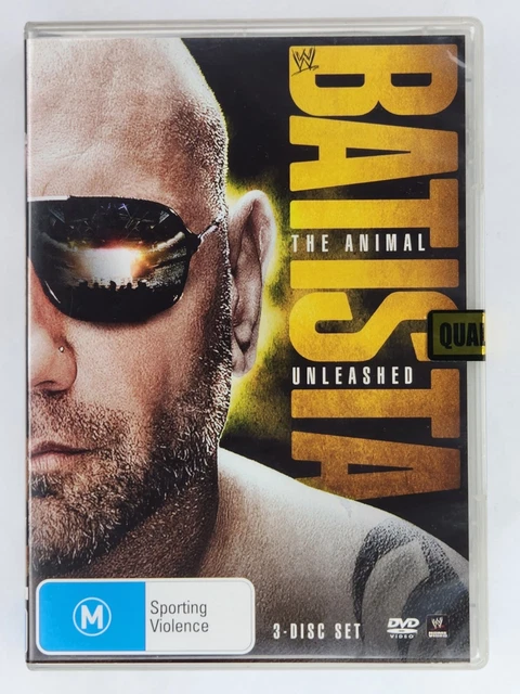 WWE Batista: The Animal Unleashed - DVD Region 4 NTSC - New