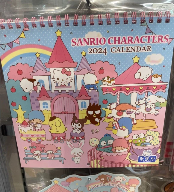 SANRIO CHARACTERS GUDETAMA 2024 calendar 28.99 PicClick