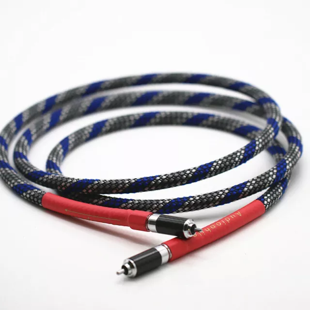 Cable de cobre puro 75 ohmios OFC HIFI audio video subwoofer cable coaxial digital RCA 3