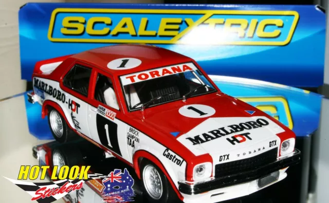 Scalextric Peter Brock Holden L34 Torana Slot Car ( Missing Vinyl Decals Only)