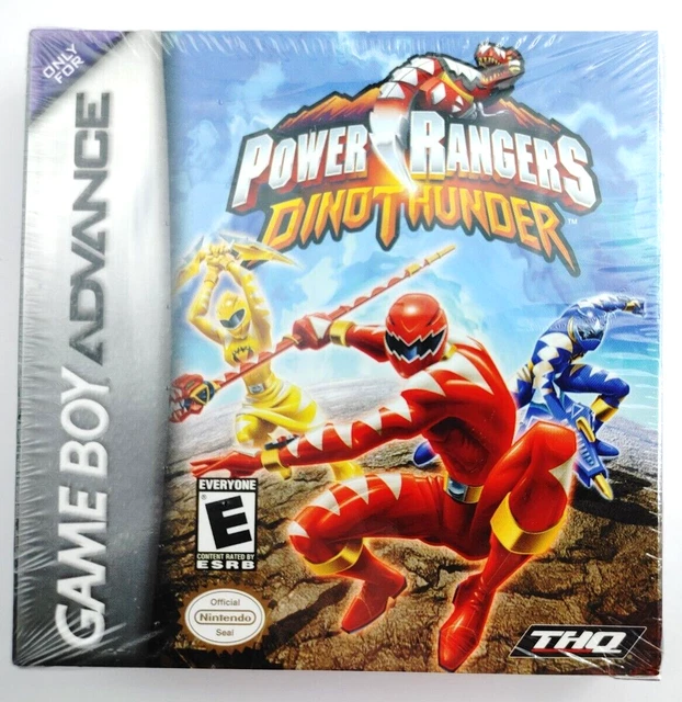 POWER RANGERS DINO Thunder Game Boy Advance GBA 2004 NEW Factory