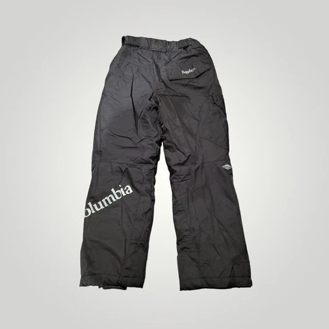 Columbia Girls Size 14/16 Omni-Tech Bugaboo Black Ski/Snow Pants Waterproof