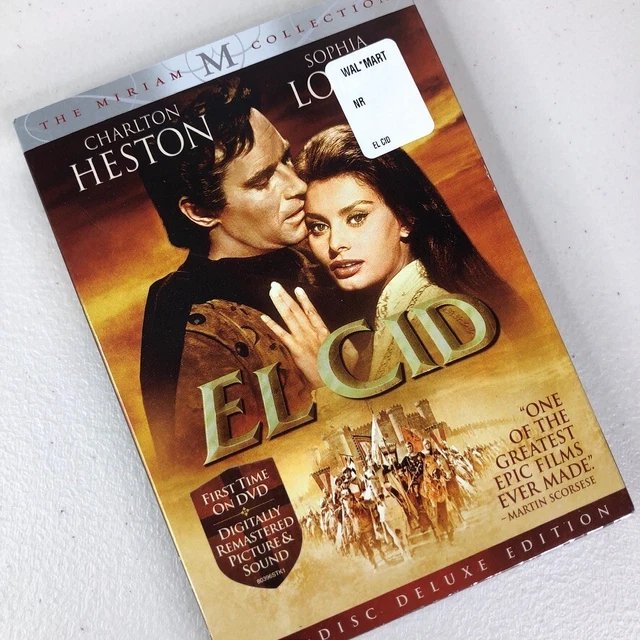 El Cid DVD 2008 2-Disc Set Deluxe Edition New Sealed Miriam Collection Slipcover El Cid DVD 2008 2-Disc Set Deluxe Edition New Sealed Miriam Collection Slipcover