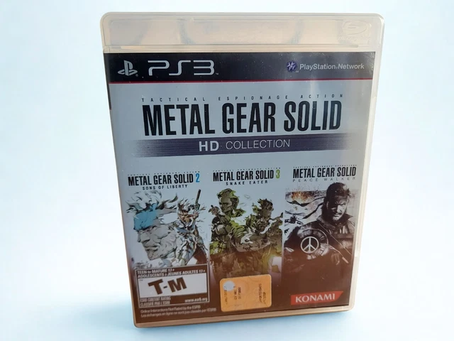 Metal Gear Solid HD Legacy Collection (Com Luva e Artbook) Físico - PS3 - Faz a Boa