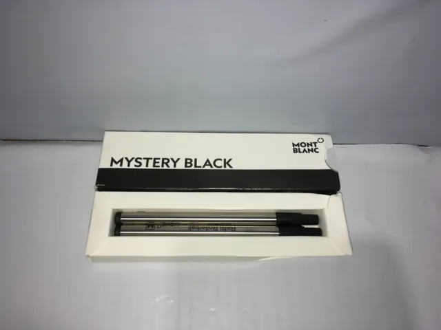 Montblanc LeGrand Mystery Black Rollerball Twin Pack Refill One Size