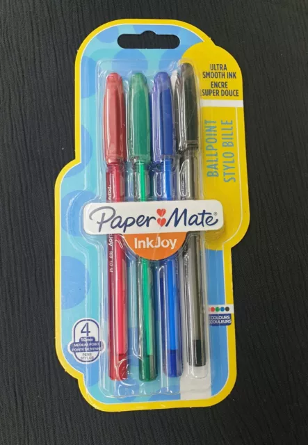 Paper-Mate papermate pens (120 pack) inkjoy 50st ballpoint pens bulk school  office supplies writing pens medium point, ink black