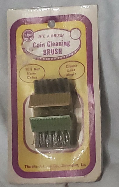 Nic A Brush Coin Cleaning Brush