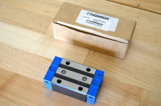 NEW Thomson 511H25C1ES10 500 Series Ball Profile Rail Linear Bearing Block - NIB