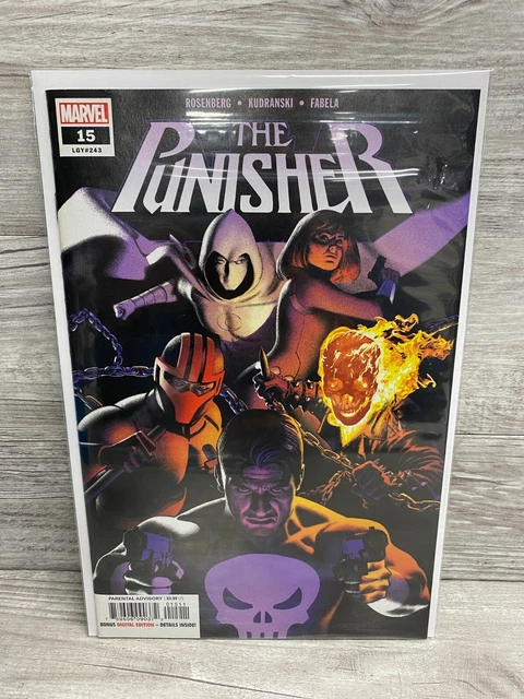 Marvel Comics THE PUNISHER #15 Modern Age 2019 Legacy #243 Comic Book
